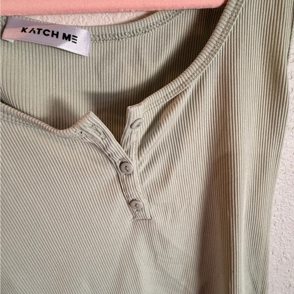 Light Sage Tank Top & Pants Set - Picture 7 of 8